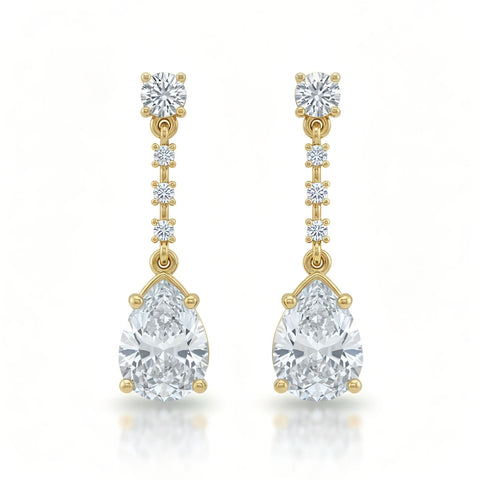 Tal Sapphire Drop Earrings 