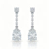 Tal Lab-Gem Diamond Drop Earrings 