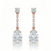 Tal Lab-Gem Diamond Drop Earrings 