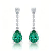 Tal Emerald Drop Earrings 