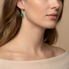Tal Emerald Drop Earrings 
