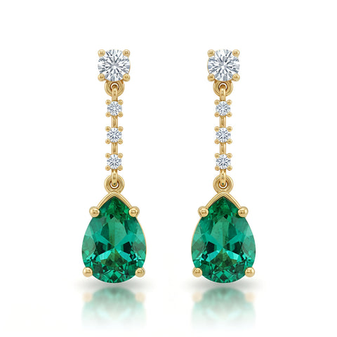 Tal Sapphire Drop Earrings 