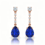 Tal Sapphire Drop Earrings 