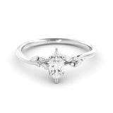 טבעת אירוסין יהלום מעבדה Dara