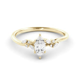 טבעת אירוסין יהלום מעבדה Dara