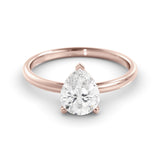 טבעת אירוסין יהלום מעבדה Pearolina