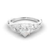 טבעת אירוסין יהלום מעבדה Datura