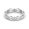 Celtic ring set with diamonds