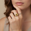 Vintage Alaska Citrine Ring