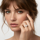 טבעת יהלומי מעבדה Indaco