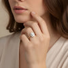 "Diana" Moissanite - Diamond ring 