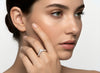 Chevron Diamond Ring