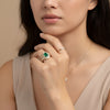 Morellia Vintage Emerald Ring