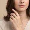 Seven baguette emerald ring