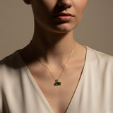 Emerald and Diamond Necklace - Horizon