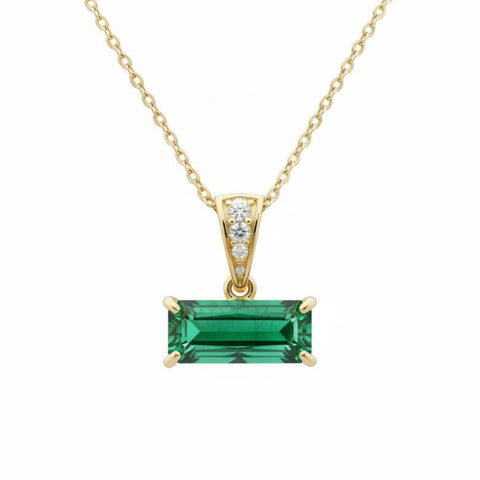 Sapphire and Diamond Necklace - Horizon
