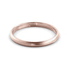 Wedding ring for woman Luna - matte finish