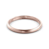 Wedding ring for woman Luna - matte finish