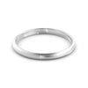 Wedding ring for woman Luna - matte finish