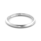 Wedding ring for woman Luna - matte finish