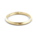 Wedding ring for woman Luna - matte finish