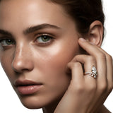 Milan Lab-Ground Diamond Ring