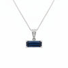 Sapphire and Diamond Necklace - Horizon