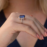 Amy - 6.51 carat Sapphire ring
