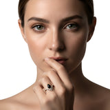 Milan Black Diamond Ring