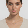 Rainbow Sapphire and Diamond Necklace