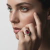 Emilia Ruby and Diamond Ring
