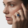 Emilia Sapphire and Diamond Ring