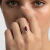Milan Ruby and Diamond Ring