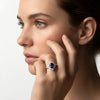 Emilia Sapphire and Diamond Ring
