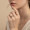 Seven baguette sapphire ring