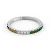 Eternity ring - Rainbow Updeck 1.75mm